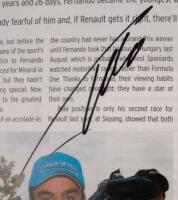 FORMULA 1: A autographed Formula 1 guide&nbsp;programme&nbsp;from the 2004&nbsp;GP,&nbsp;signatures&nbsp;include, Michael Schumacher, Rubens Barrichello, Jenson Button and others. - 3