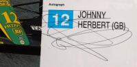 BRITISH: A autographed Formula 1 race&nbsp;programme&nbsp;from the 1992&nbsp;British GP Silverstone, signatures include, Niki Lauda, Johnny Herbert,&nbsp;Roberto Moreno, Perry McCarthy, as well as&nbsp;Nigel Mansell news articles.&nbsp; - 3