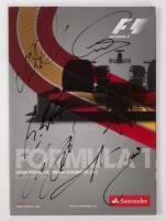 SPANISH: A autographed Formula 1 race programme&nbsp;from the 2011&nbsp;Spanish&nbsp;GP Barcelona,&nbsp;Signatures include, Michael Schumacher, Lewis Hamilton, Sebastian Vettel and others.&nbsp;