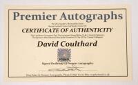 BRITISH: A autographed formula 1 race programme&nbsp;from the 1996 British GP Silverstone,&nbsp;signed by, David Coulthard,with certificate of authenticity. - 3
