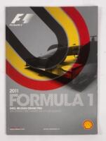 BELGIAN: A autographed formula 1 race programme&nbsp;from the 2011 Belgian&nbsp;GP spa-francorchamps,&nbsp;signatures include, Michael Schumacher, Lewis Hamilton, Mark Webber, Daniel Ricciardo and 30 other drivers.&nbsp;