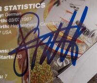 BELGIAN: A autographed formula 1 race programme&nbsp;from the 2011 Belgian&nbsp;GP spa-francorchamps,&nbsp;signatures include, Michael Schumacher, Lewis Hamilton, Mark Webber, Daniel Ricciardo and 30 other drivers.&nbsp; - 3