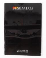 BRITISH: A autographed The GP Masters Of Great Britain&nbsp;programme&nbsp;from 2006,&nbsp;signatures include, Rene Arnoux, Patrick Tambay, Derek Warwick and others.&nbsp;