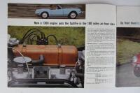 TRIUMPH: An original Triumph Spitfire Mk3 brochure - 2