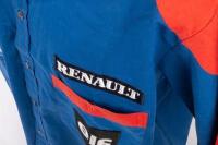WILLIAMS RENAULT: A c1991 Williams Renault Formula One Team Shirt by Fred Perry Sportswear, Size Large.&nbsp; - 7