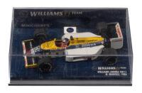 WILLIAMS HONDA FW11: A 1:43 scale Minchamps Williams Honda FW11, as raced by Nigel Mansell in 1986