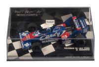 TOLEMAN TG 183: A 1:43 scale Minichamps Toleman TG 183, as raced by Derek Warwick in 1983