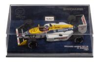 WILLIAMS HONDA FW11B: A 1:43 scale Minichamps Williams Honda FW11B, as raced by Nigel Mansell in 1987, limited edition 7056 pieces