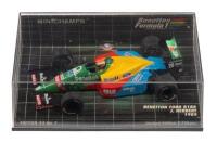 BENETTON FORD B188: A 1:43 scale Minichamps Benetton Ford B188, as raced by Johnny Herbert in 1989, limited edition 2736 pieces