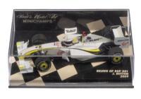 BRAWN GP BGP 001: A 1:43 scale Minichamps Brawn GP, BGP 001 as raced by Jenson Button