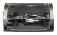 MERCEDES - AMG F1 W08: A 1:43 scale Spark model Mercedes-AMG F1, W08 EQ power, as raced to victory by Lewis Hamilton