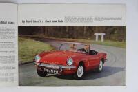 TRIUMPH: An original Triumph Spitfire Mk3 brochure - 3