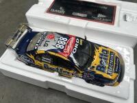 LOWNDES/WHINCUP: A Limited Edition CLASSIC CARLECTABLES 1:18 scale Craig Lowndes & Jamie Whincup Year 2006 SUPERCHEAP AUTO BATHURST 1000 WINNER Team Betta Electrical BA Falcon. numbered '3872'/5200 - 4