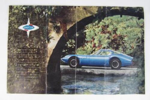 MARCOS: An original 1965 Marcos 1800 sale brochure