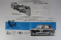 COOPER/MINI: Two brochures relating to 1961 Cooper Formula Junior /Morris Mini Cooper S - 4