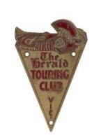 HERALD TOURING CLUB: 'Herald Touring Club of Victoria' triangular badge