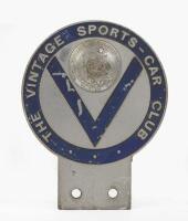 VINTAGE SPORTS CAR CLUB: A Vintage Sports Car Club Badge