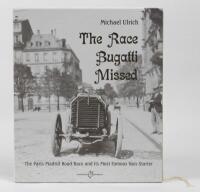 BUGATTI: 'The Race Bugatti Missed' hardcover book by Michael Ulrich