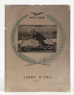 MOTO GUZZI: A rare Libro D'oro 1954 Golden Book