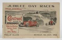 PHILLIP ISLAND: Official Programme of the Monday, 6th of May 1935, Jubilee Day Races
