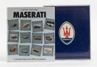 MASERATI: "Maserati" hardcover book in slipcover by Luigi Orsini and Franco Zagari - 2