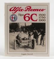 ALFA ROMEO 6C: A hardcover book titled 'Alfa Romeo Tipo 6C 1500, 1750, 1900' by Angela Cherrett, published by Haynes