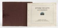 BUGATTI 1932: A rare Bugatti 1932 sales brochure covering Type 46, Type 49 and type 50