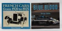 FRENCH MOTOR RACING HISTORY: Two publications relating to history of French Autmobiles & Racing