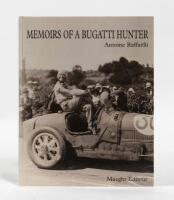 BUGATTI: 'MEMOIRS OF A BUGATTI HUNTER' hardcover book by Antoine Raffaelli