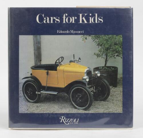 CARS FOR KIDS: 'Cars for Kids by Edoardo Massucci', hardcover book, published 1983