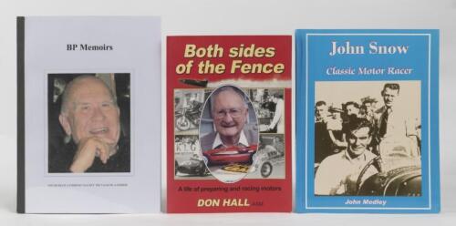 HISTORIC MOTOR RACING: Three books relating to historic motor racing