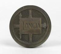 LANCIA: A 70mm vintage Lancia wheel hub cap