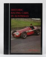 HISTORIC RACING CARS: 'HISTORIC RACING CARS IN AUSTRALIA' softcover book, authored and signed by John B. Blanden, published 1979 by John B. Blanden