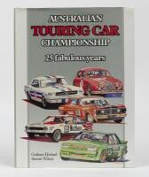 AUSTRALIAN TOURING CARS: &lsquo;Australian touring car championship 25 fabulous years' hardcover book by Graham Howard & Stewart Wilson
