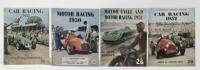 MOTOR & MOTOR CYCLE RACING: Four sporting record annuals from the 1950s