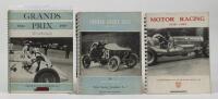GRAND PRIX HISTORY: Three publications relating to Grand Prix History of the 20th Century
