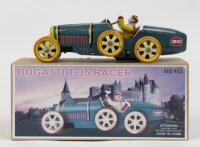 BUGATTI: A Bugatti Type 35 Racer wind up model car in box, 20cm long