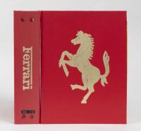 FERRARI OWNERS CLUB UK: A collection of two folders containing the quarterly magazine issued by the Ferrari Owners Club UK, Volumes one to four, dating from 1969 up to 1972 - 2