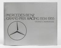 MERCEDES BENZ: 'Mercedes Benz Grand Prix Racing 1934-1955 by George C. Monkhouse', 203 pages, signed by the author