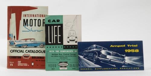 AUSTRALIAN MOTORING: Three booklets