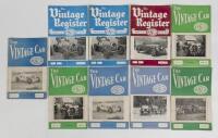 VINTAGE SPORTS CAR CLUB AUSTRALIA: A collection of&nbsp;nine 'The Vintage Car' & 'The Vintage Register' publications