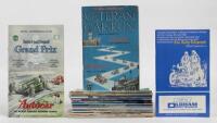 UK RACING PROGRAMS: A collection of various racing event programs from events held in the UK
