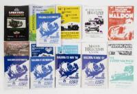 MALDON HILL CLIMB: A collection of 15 programs from The Maldon, Mount Tarrangower hill climb event dating from 1983 up to 2013