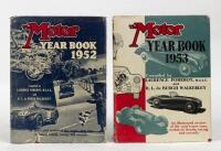 THE MOTOR: Two hardcover books, 'The Motor Yearbook 1953' and 'The Motor Yearbook 1952', both compiled by Laurence Pomeroy & R.L. De Burgh Walkerley
