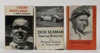 RACING DRIVERS: Three hardcover books relating to racing driver autobiographies