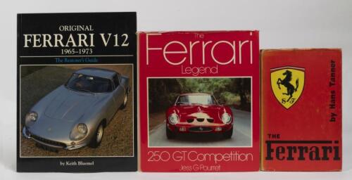 FERRARI: Three books relating to Ferrari,