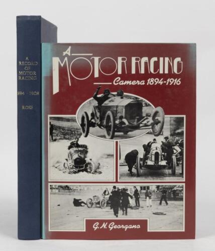 MOTOR RACING: Two books relating to early motor racing