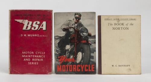BSA/NORTON: Three books relating to the BSA & Norton