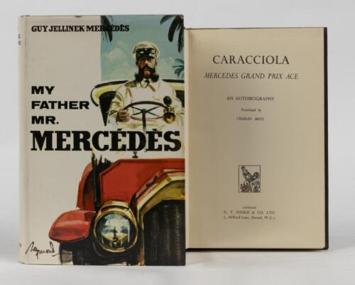 MERCEDES: Two hardcover books relating to Mercedes