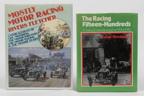 MOTOR RACING: Two books relating to vintage motor racing.